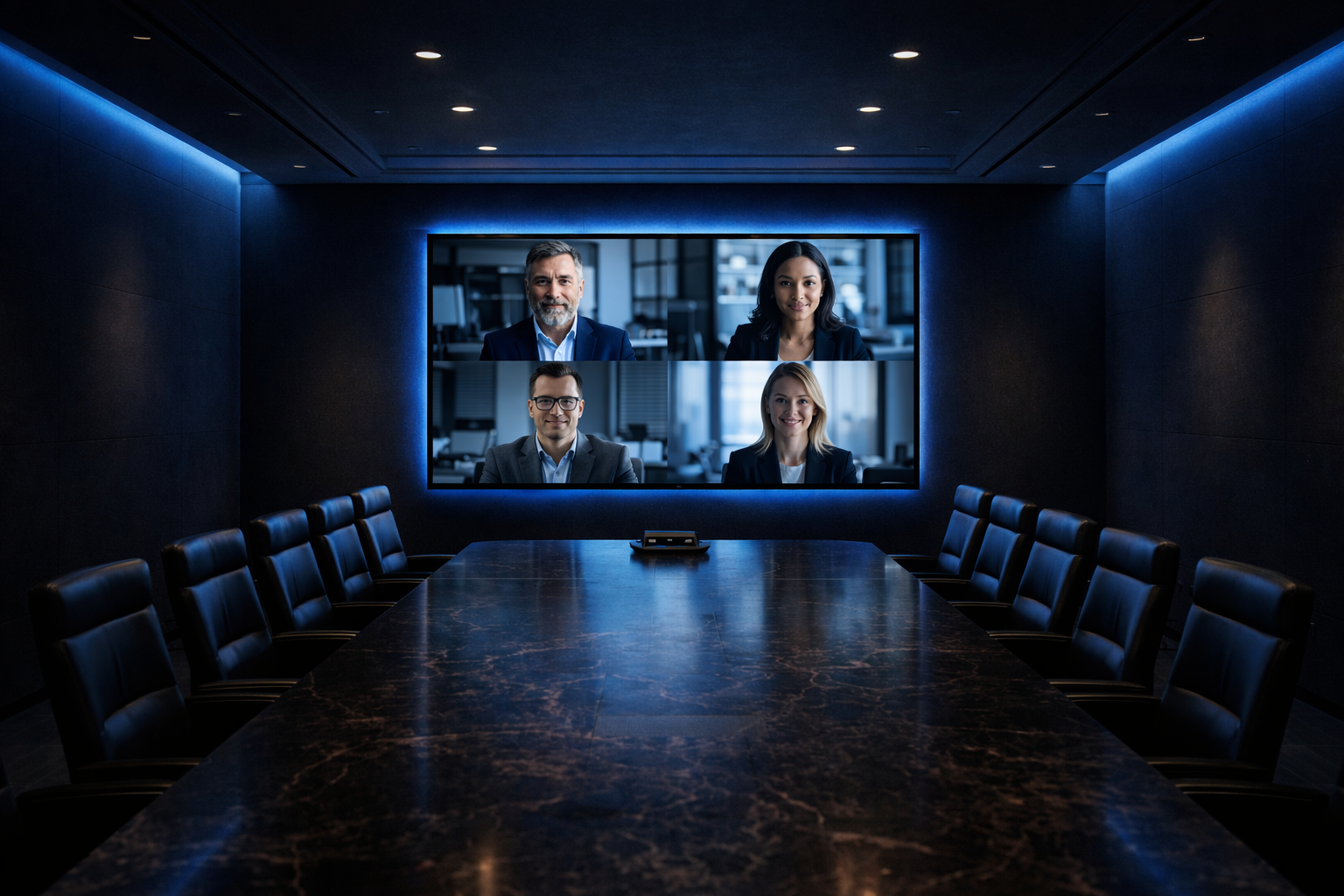 Conference room AV installation Los Angeles