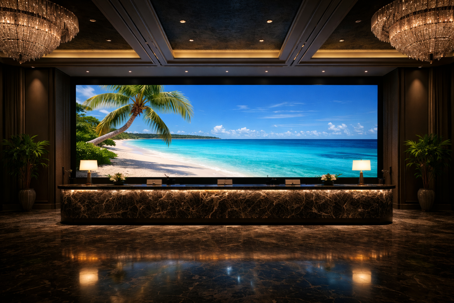 Hotel AV systems and hospitality technology Los Angeles