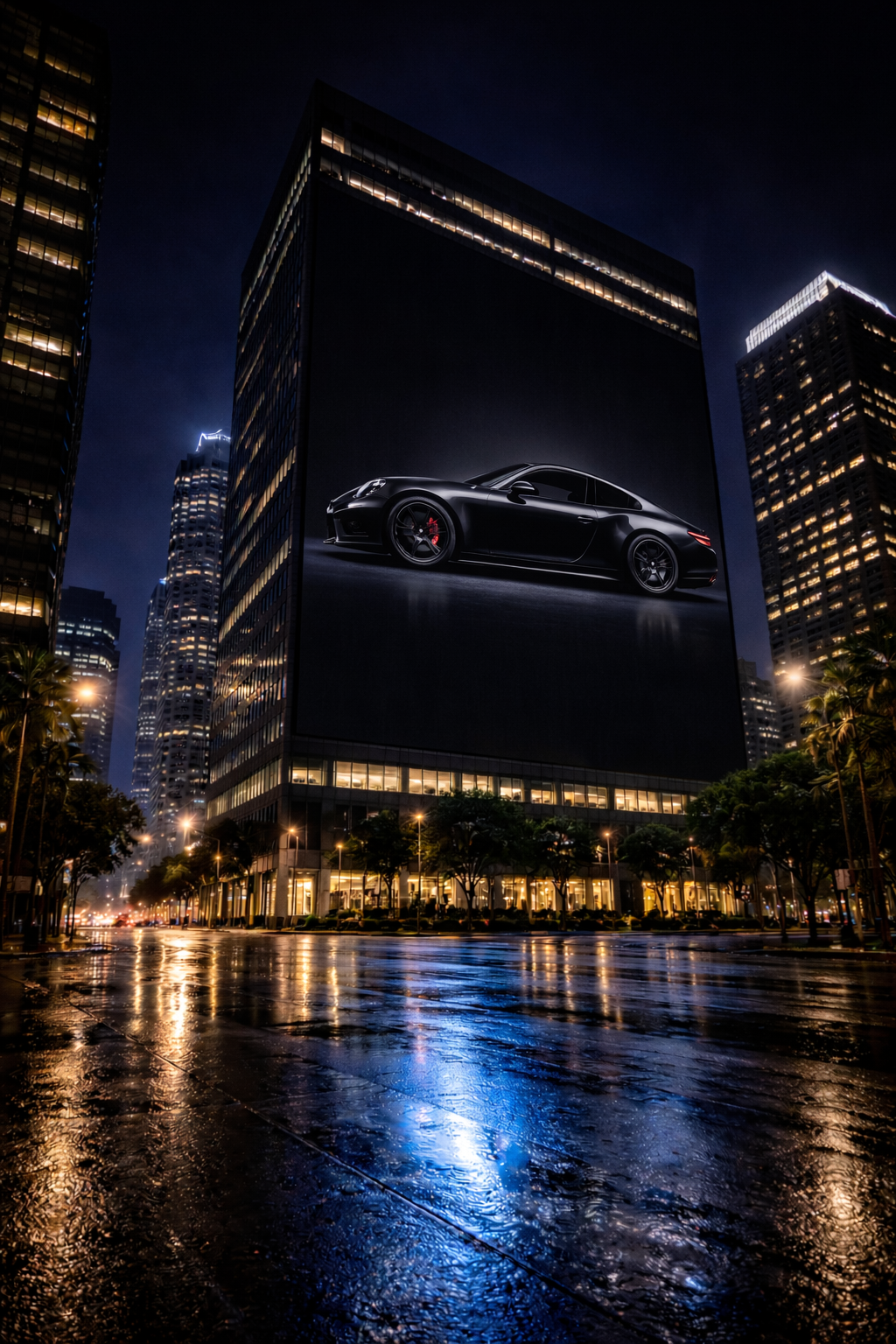Digital signage installation Los Angeles commercial outdoor display